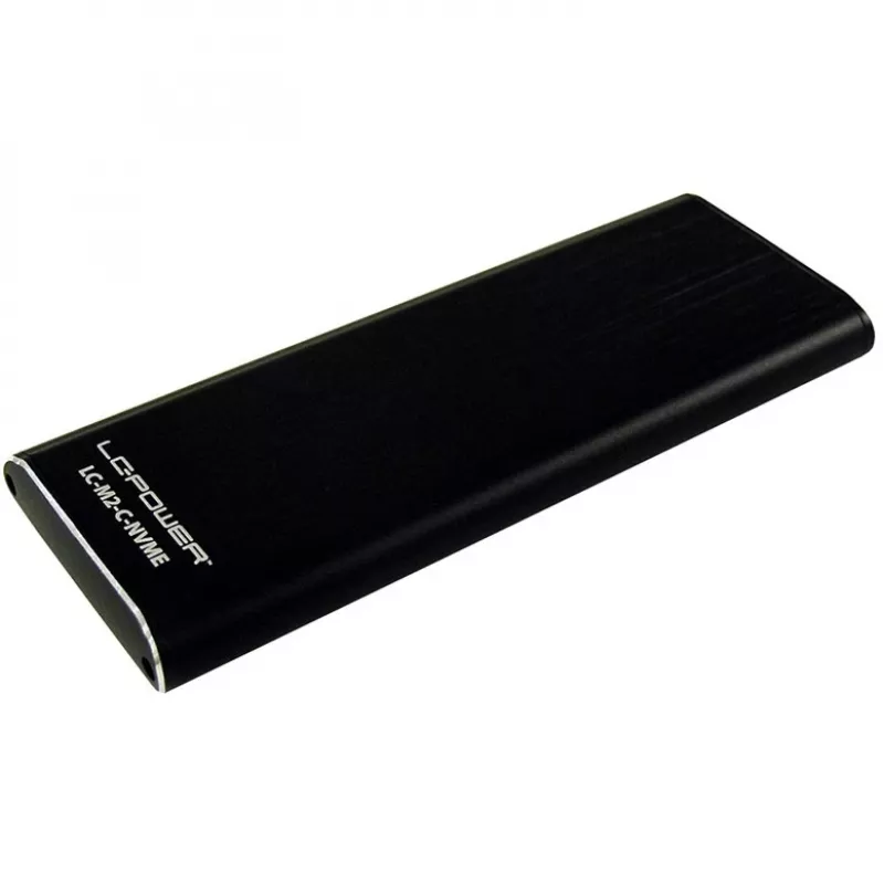 SSD-Gehäuse LC-Power LC-M2-C-NVME Schwarz M.2