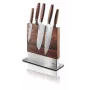 Guard-Messerblock GEFU 13958 von NPC Polska – Edelstahl und Walnuss, 90×250×256 mm