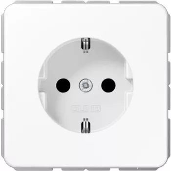 JUNG CD 1520 KI WW Schuko-Steckdose Typ F Weiß