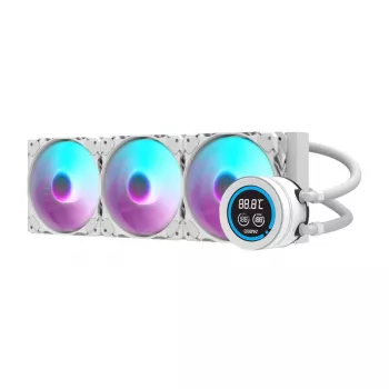 360mm Computer-Radiator Darkflash DN-D360 WHITE — 360mm Kühlradiator für PC-Wasserkühlung