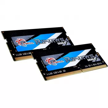 G.Skill Ripjaws - DDR4 - Kit - 32 GB: 2 x 16 GB - SO-DIMM 260-Pin - 3200 MHz / PC4-25600 - ungepuffert