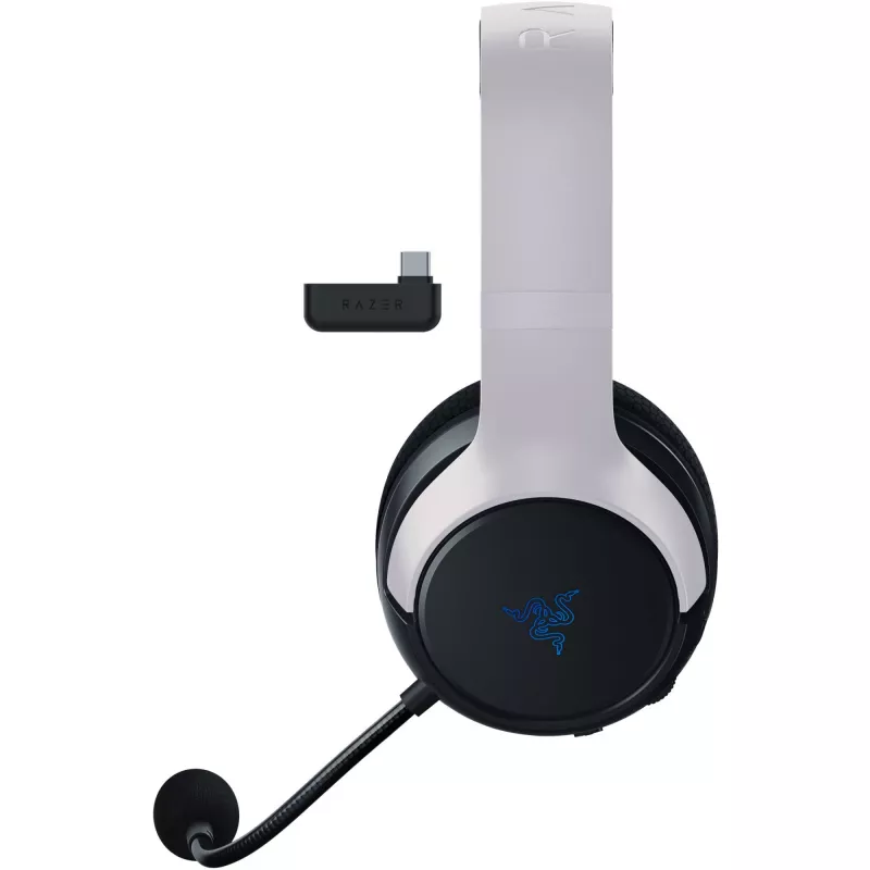 Razer Kaira HyperSpeed Headset Kabellos Kopfbügel Gaming USB Type-C Bluetooth Weiß, Schwarz
