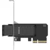 ICY DOCK MB305M4P-B Wechselrahmen M.2 NVMe SSD auf PCIe 4.0 x4 Adapterkarte