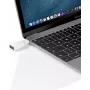 Wentronic Goobay USB-C™ Adapter - USB 3.0 A-Buchse, Weiß - zur Verbindung zwischen USB-C™- und USB-A-Geräten (66262)