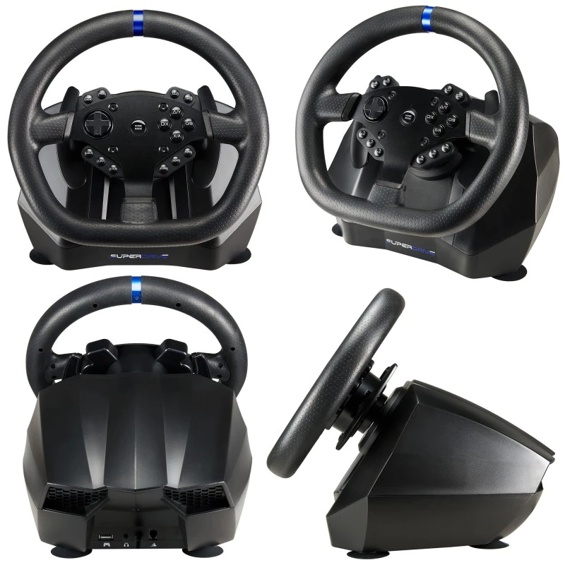 Lenkrad + Pedale Subsonic SA5640-NG Schwarz PC PlayStation 4 Xbox One