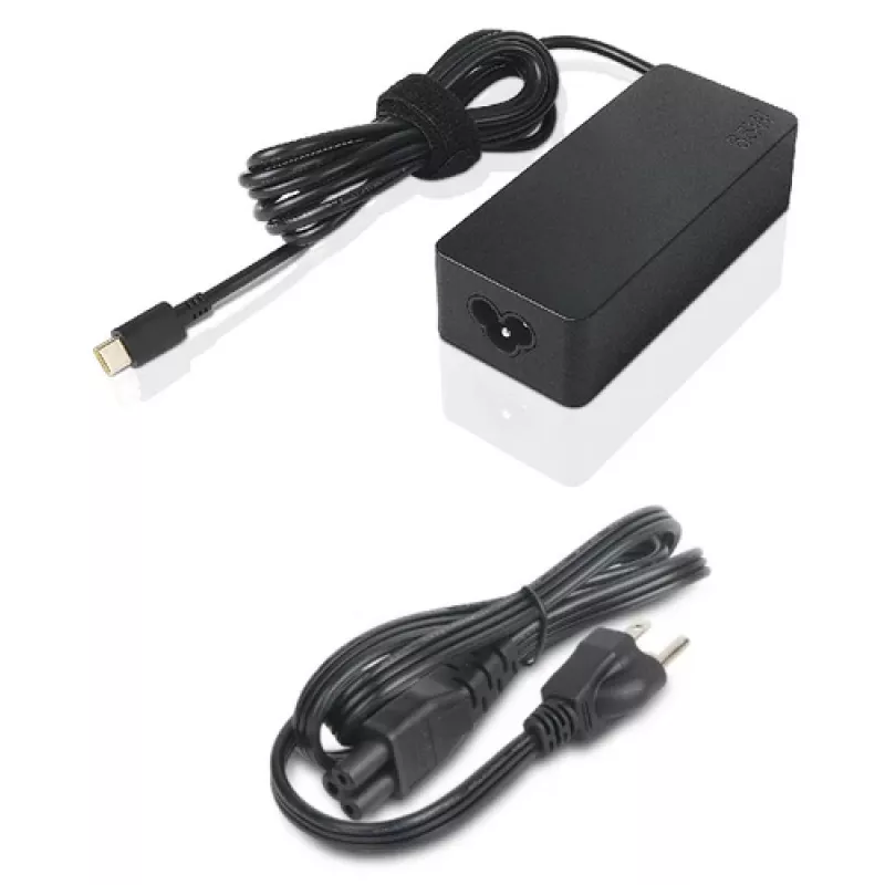 Lenovo 4X20M26272 power adapter/inverter 65 W Schwarz