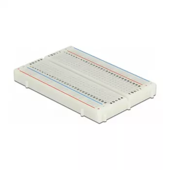 Breadboard DELOCK 18315 — Kunststoff weiß, 54 × 84 × 9 mm