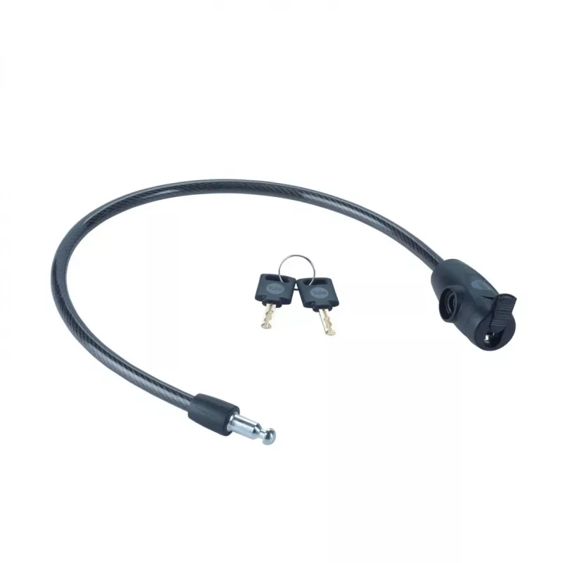 Schlüssel-Fahrradkabel 10 mm - YCK0/10/60/2 Schwarz