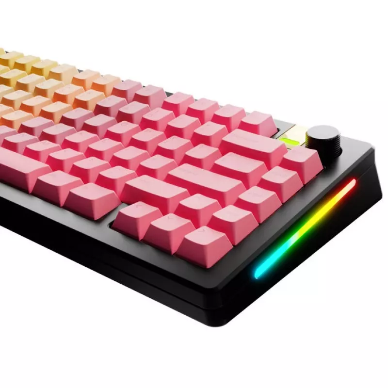 Keycaps GLORIOUS GPBT Gradient Grapefruit ANSI-Layout PBT-Dye-Sub-Tastenkappen-Set