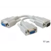 Serielles Kabel DeLOCK 65403 Beige 0,17 m DB-9