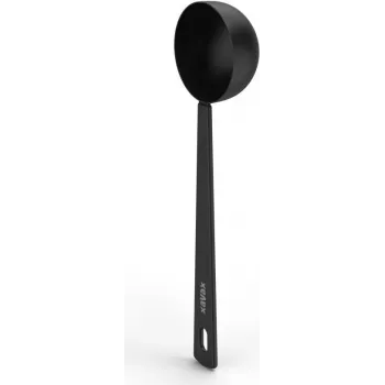 Xavax Kaffeelöffel, 6 g/15 ml pro Tasse, lang 14,5 cm, Edelstahl, Schwarz (00111273)
