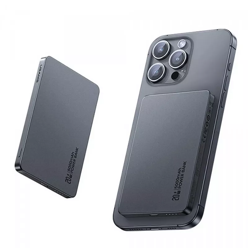 PowerBank 5000mAh 20W Induction MagSafe titan