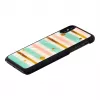 Smartphone-Hülle iKins für iPhone XS / iPhone XS Max – Pop Mint Schwarz