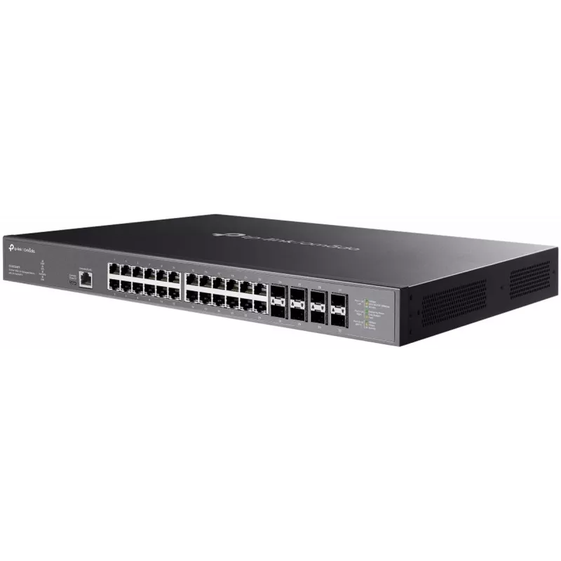 TP-Link Omada 32-Port 10GE L2+ Managed Switch mit 24-Port PoE++