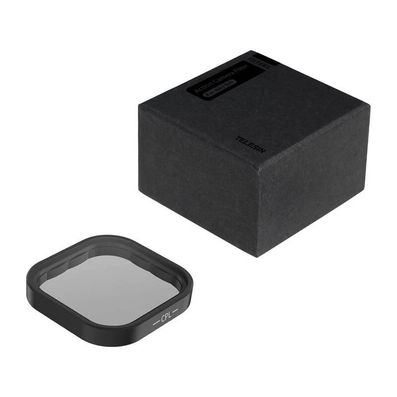 CPL-Filter Telesin für GoPro Hero 13 Schwarz S5-FLT-08-TGP – zirkularer Polarisator für Action-Kamera-Objektiv
