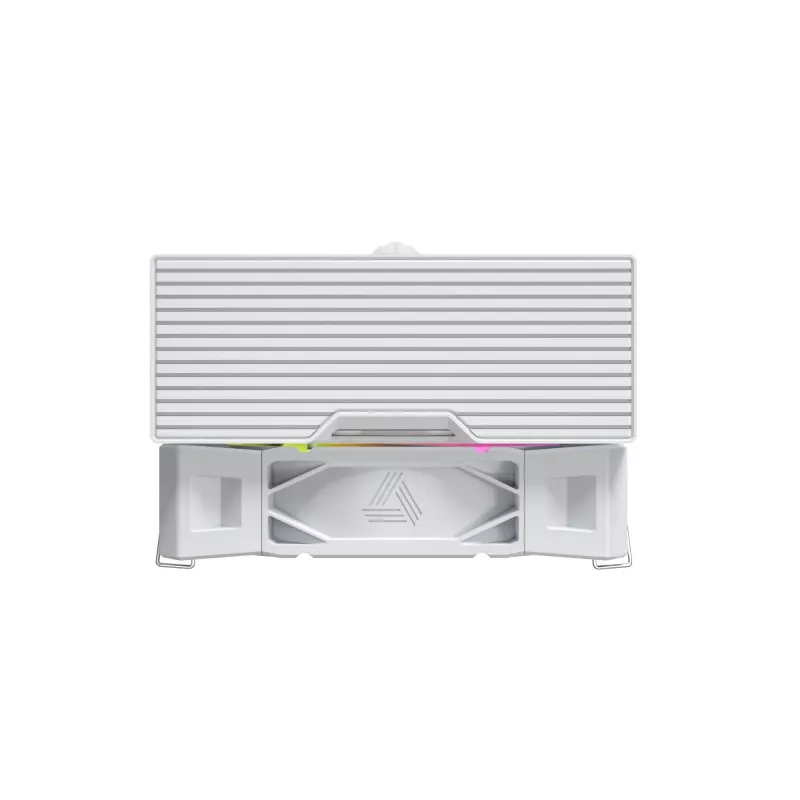 Luftkühler Montech NX400 ARGB 120 mm Weiß — 270 W TDP, FDB, 156×74×120 mm