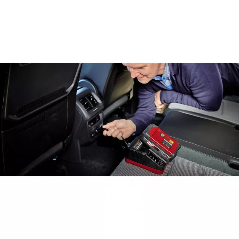 Batterieladegerät Einhell Power X-Car Charger 3A Zigarettenanzünder Rot