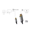 LogiLink CUA0101 USB 3.2 Gen1 Typ-C auf HDMI-A Kabel 1,8 m Schwarz Grau