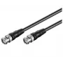 Koaxialkabel Microconnect 50088 BNC BNC 10 m Schwarz