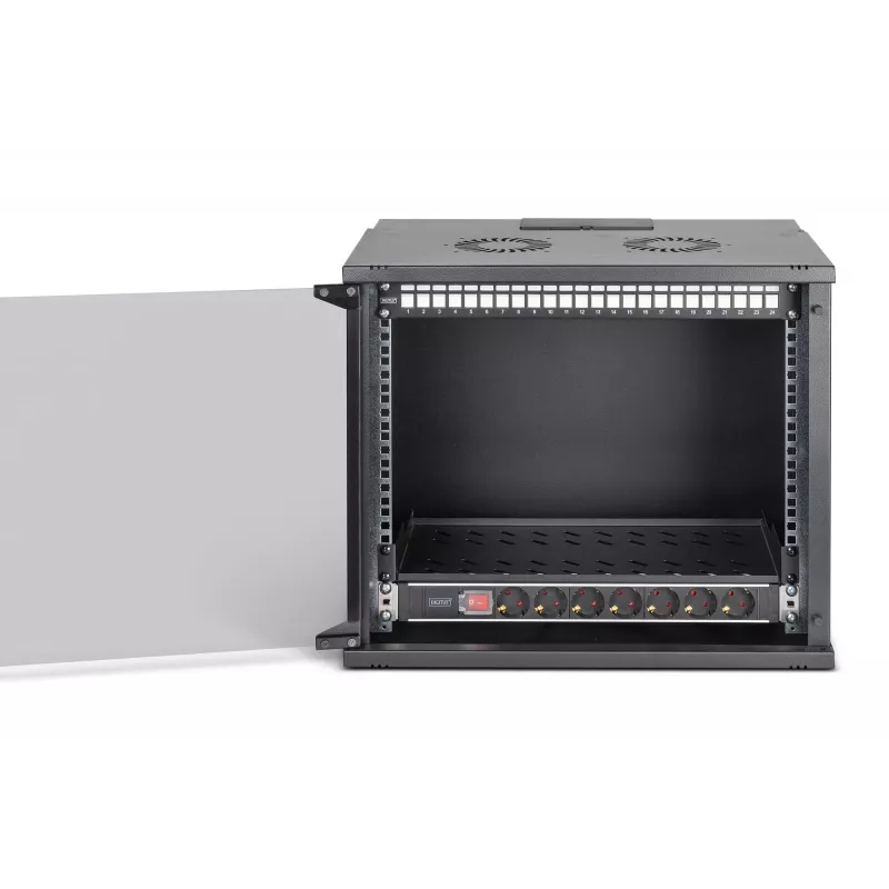 DIGITUS Network-Set SOHO Pro, 483 mm (19 Zoll) - 9HE, 540 x 400 mm (B x T)