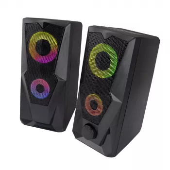 Lautsprecher ESPERANZA BAILA 6 W kabelgebundener Standlautsprecher, 6 W RMS, 160–20000 Hz, 3 Ω, USB & 3,5 mm, Paar