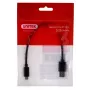 USB-C-auf-USB-A-Kabel Unitek Y-C490BK 3.1 Gen1 (USB 3.0), 0,25 m, schwarz, Stecker-auf-Stecker