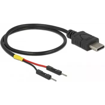 USB-Kabel DeLOCK 85420 0,3 m USB-C Schwarz