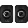 SVEN 130 USB-betrieben (2x3W); Lautstärkeregelung auf der Rückseite