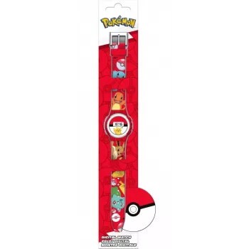 Armbanduhr Kinder Euroswan Pokemon Modell POK4374 — analoge/digitale Kinderuhr