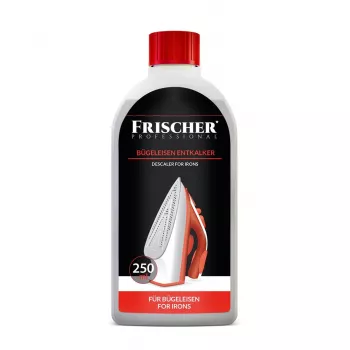 Flüssigentkalker FRISCHER FR00015_250 für Haushaltsgeräte 0,25 L, für Bügeleisen, Kunststoffflasche