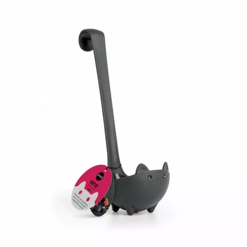 Soup-Ladle Ototo Design Katie Schwarz Länge 165,1 mm Breite 96,5 mm Höhe 271,7 mm