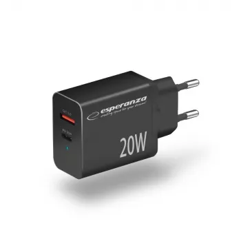 Esperanza EZC105K Netzteil 20W Schwarz