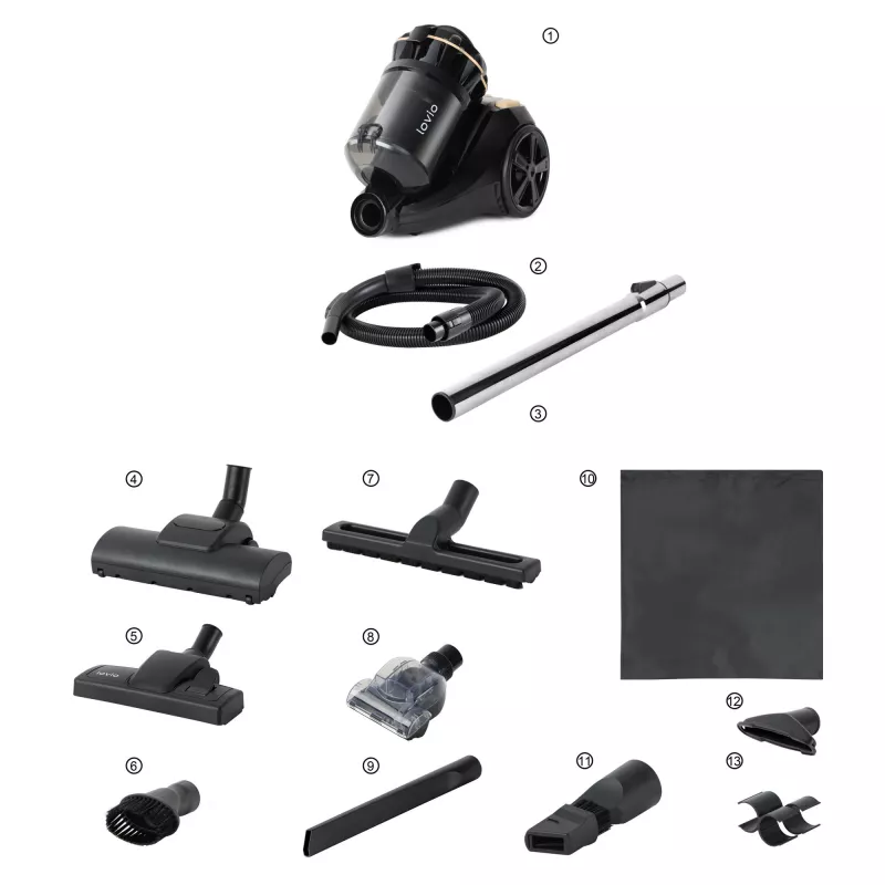 Staubsauger Lovio LVCVC002 VacuuFlex L