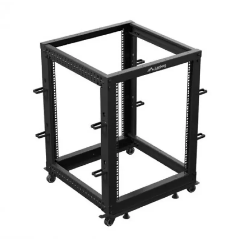 Freistehendes Rack Lanberg OR01-6115-B 15U Schwarz 600 kg Kapazität