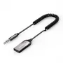 Audio-Empfänger UGREEN CM309 Bluetooth 5.0 USB mit 3,5 mm AUX-Klinke, schwarz, 20–20000 Hz