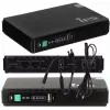 Netzteil MPL Power RouterUPS-30-PoE 30 W für den Innenbereich, 100–240 V, schwarz, 160×105×28 mm