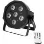 LED-PAR-Scheinwerfer EUROLITE SLS-603 6x3W schwarz – Bühnen-/Stimmungsbeleuchtung, 18W gesamt