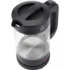 JATA HA702 Wasserkocher 1,2 l 1500 W Schwarz Transparent