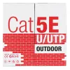 Alantec KIU5OUTS305Q Netzwerkkabel Schwarz 305 m Cat5e U/UTP (UTP) (KIU5OUTS305Q)