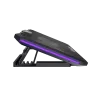 FURY GUNBAI G3 Laptop-Kühler 14.1–17.3 Zoll mit 2 Lüftern, RGB-Beleuchtung, 2× USB