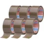 tesa pack 64014-501-00 Klebeband braun (L x B) 66 m x 50 mm 6 Stück (64014-501-00)
