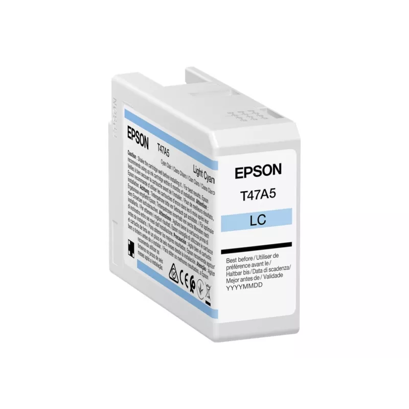 Tintenpatrone Epson UltraChrome Pro 10 T47A5 Cyan (Original, Light Cyan)