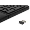 Kensington ProFit Ergo Wireless-Tastatur FR, Full-Size (100%), Kabelgebunden & Kabellos, RF Wireless + USB, AZERTY, Schwarz