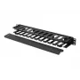 Lanberg 19-Zoll Kabelmanagement 1U, Typ A, Kunststoff | AK-1703-B | Schwarz