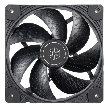Kühlungslüfter SILVERSTONE SST-SF140B 140 mm schwarz axialer PC-Gehäuselüfter