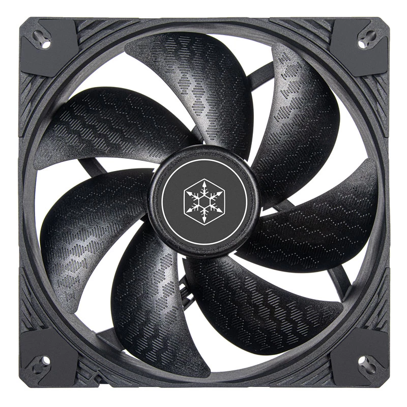 Kühlungslüfter SILVERSTONE SST-SF140B 140 mm schwarz axialer PC-Gehäuselüfter