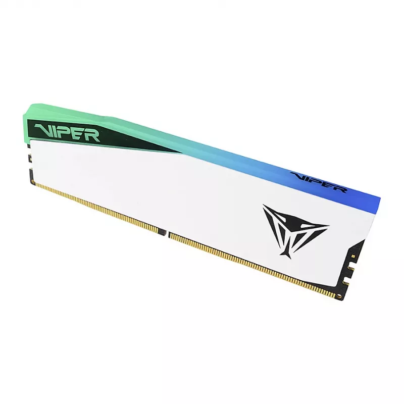 DIMM 16 GB DDR5-6000, Speicher schwarz, PVER516G60C30W, VIPER RGB Elite 5, INTEL XMP, AMD EXPO
