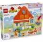Bauspielzeug LEGO Bluey Familienhaus mit Gedächtnisspiel 10459 — 83 Teile, 3 Minifiguren, Alter 3+