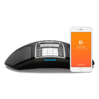 Konftel 300IPx - VoIP-Konferenztelefon - SIP v2 - Liquorice Black - für Konftel C50300IPx Hybrid