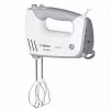 Handmixer Bosch MFQ36480 – 450 W, 5-Gang mit Turbo, grau/weiß, Rührbesen und Knethaken